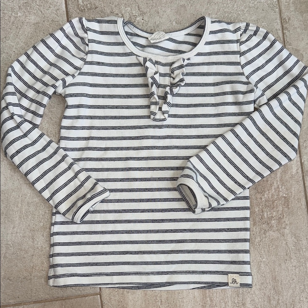 White and Black Long Sleeve